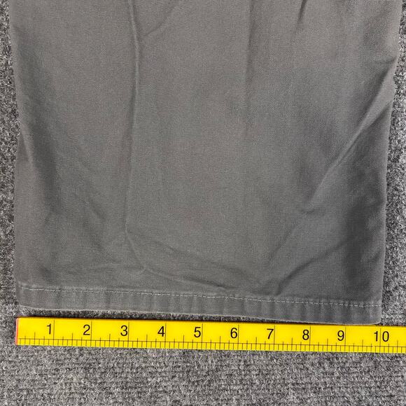 Carhartt Heavy Carpenter Loose Original Pants Mens 42x34 Green Canvas B151 FAT - Picture 6 of 7